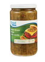 Great Value Sweet Green Relish