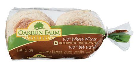 Oakrun Whole Wheat English Muffins