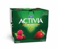 Activia Strawberry/Raspberry 2.9% M.F. Probiotic Yogurt