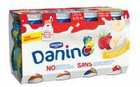 Danino Go Strawberry- Banana 3.25% M.F. Drinkable Yogurt