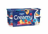 Creamy Raspberry/Strawberry/Peach 1.5% M.F. Yogurt