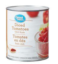 Great Value Chili Style Diced Tomatoes