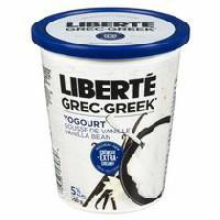 Liberté Greek 5% MF - Vanilla Bean Yogurt