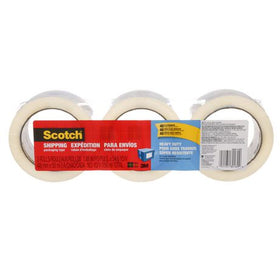 Scotch 3850-3-ESF Heavy Duty Shipping Packaging Tape