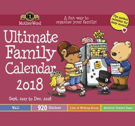 Ultimate Family Calendar - Small