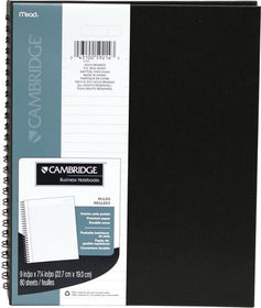 Hardcover Business Notebook