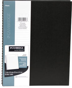 Large Hardcover Business Notebook