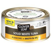 CLOVER LEAF® Solid White Tuna, Albacore in Broth and Oil