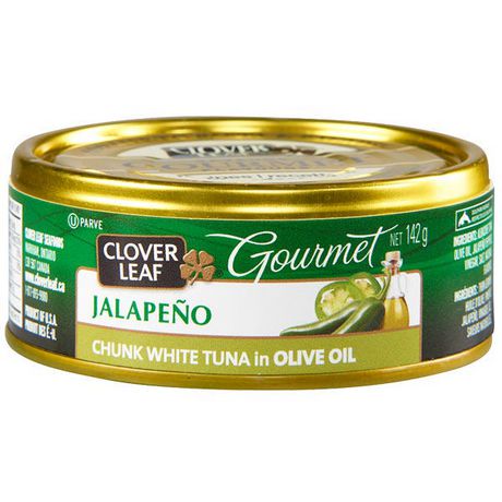 CLOVER LEAF® Gourmet JALAPEÑO in Olive Oil Chunk White Tuna