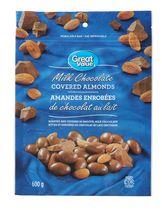 Great Value Milk Chocolate Covered Almonds