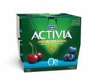 Activia Fat Free Blueberry/Cherry 0% M.F. Probiotic Yogurt