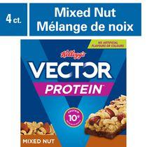 Kellogg's Vector Protein bars, Mixed Nut, 160g, 4 bars