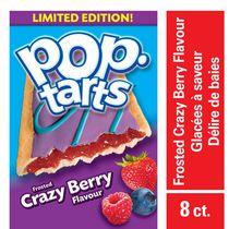 Kellogg's Pop-Tarts - Frosted Crazy Berry flavour 432g - 8 pastries