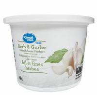Great Value Herb & Garlic Cream Cheese Product