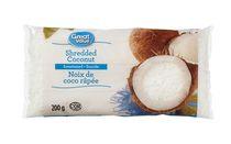 Great Value Sweetened Shredded Coconut