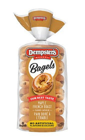 Dempster’s® Maple French Toast Flavour Bagels