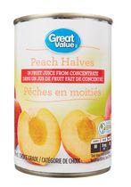 Great Value Peach Halves