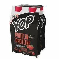 Yop by Yoplait Protein Strawberry Shake Flavour Drinkable Yogurt