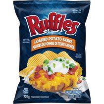 Ruffles Loaded Potato Skins Potato Chip