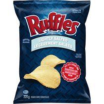 Ruffles Lightly Salted Potato Chips