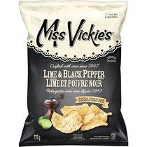 Miss Vickie's Lime & Black Pepper Potato Chips