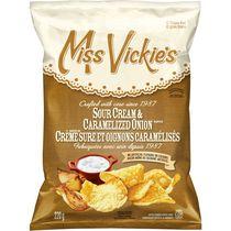 Miss Vickie's Sour Cream & Caramelized Onion Potato Chips