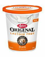 Astro Original Yogourt Lactose Free Balkan Plain 6% 650g