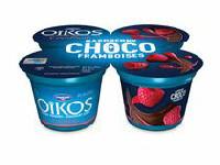 Oikos Creations Raspberry Choco 4% M.F. Greek yogurt