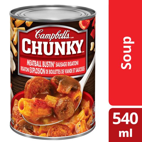 Campbell's® Chunky® Meatball Bustin’ Sausage Rigatoni