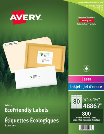 Eco-Friendly Return Address Labels