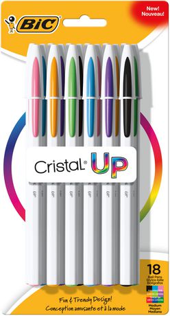 Cristal up Ball Pen Stick Assorted Medium Point