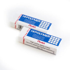 Stationery Hi-Polymer White Eraser