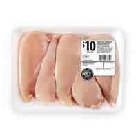 Boneless Skinless Fillet Removed Chicken Breasts