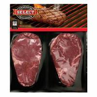 Steakhouse Select Seasoned Beef Rib-eye Steak with Salt and Cracked Pepper