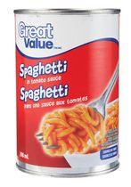 Great Value Spaghetti in Tomato Sauce