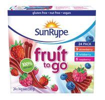 Sun-Rype Fruit to Go 100% Fruit Variety Pack