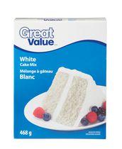 Great Value White Cake Mix