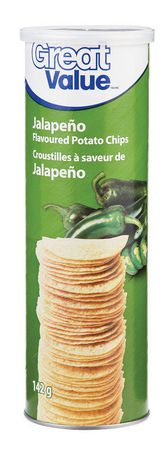 Great Value Jalapeño Flavoured Potato Chips