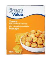 Great Value Cheese Mini Sandwich Cracker