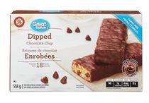 Great Value Chocolate Dipped Granola Bars, Family Size