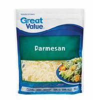 Great Value Parmesan Shredded Cheese