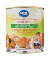 Great Value Whole Mandarin Orange Segments