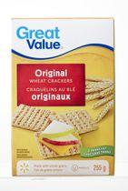 Great Value Original Wheat Crackers