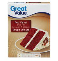 Great Value Red Velvet Cake Mix