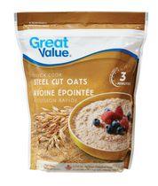 Great Value Steel Cut Oats