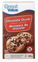 Great Value Chocolate Chunk Cookies