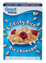 Great Value Family Size Crispy Rice