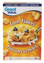 Great Value Family Size Corn Flakes