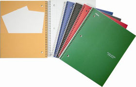 1 Subject Wirebound Notebooks