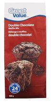 Great Value Double Chocolate Chip Muffin Mix